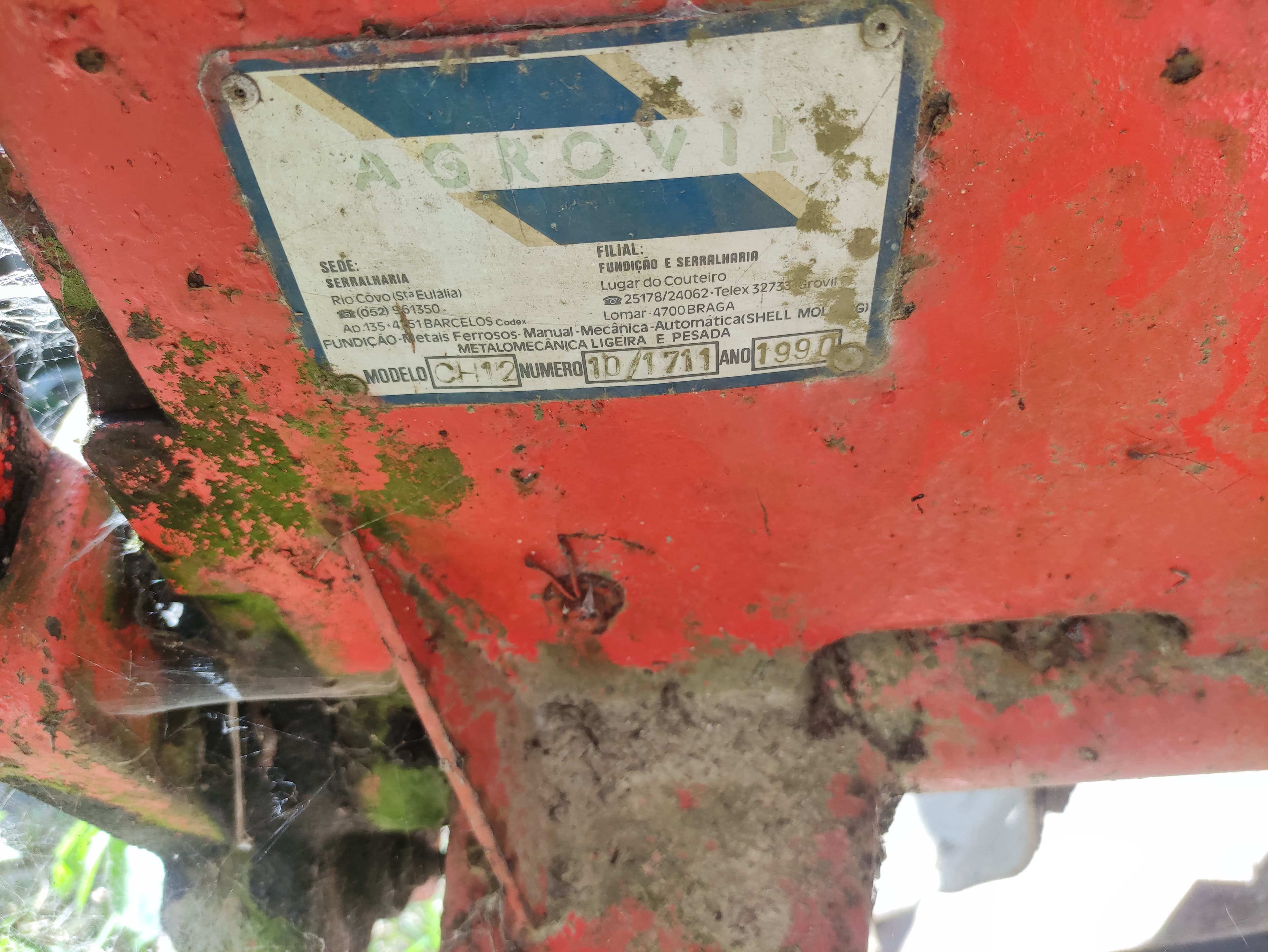 Vendo material agrícola