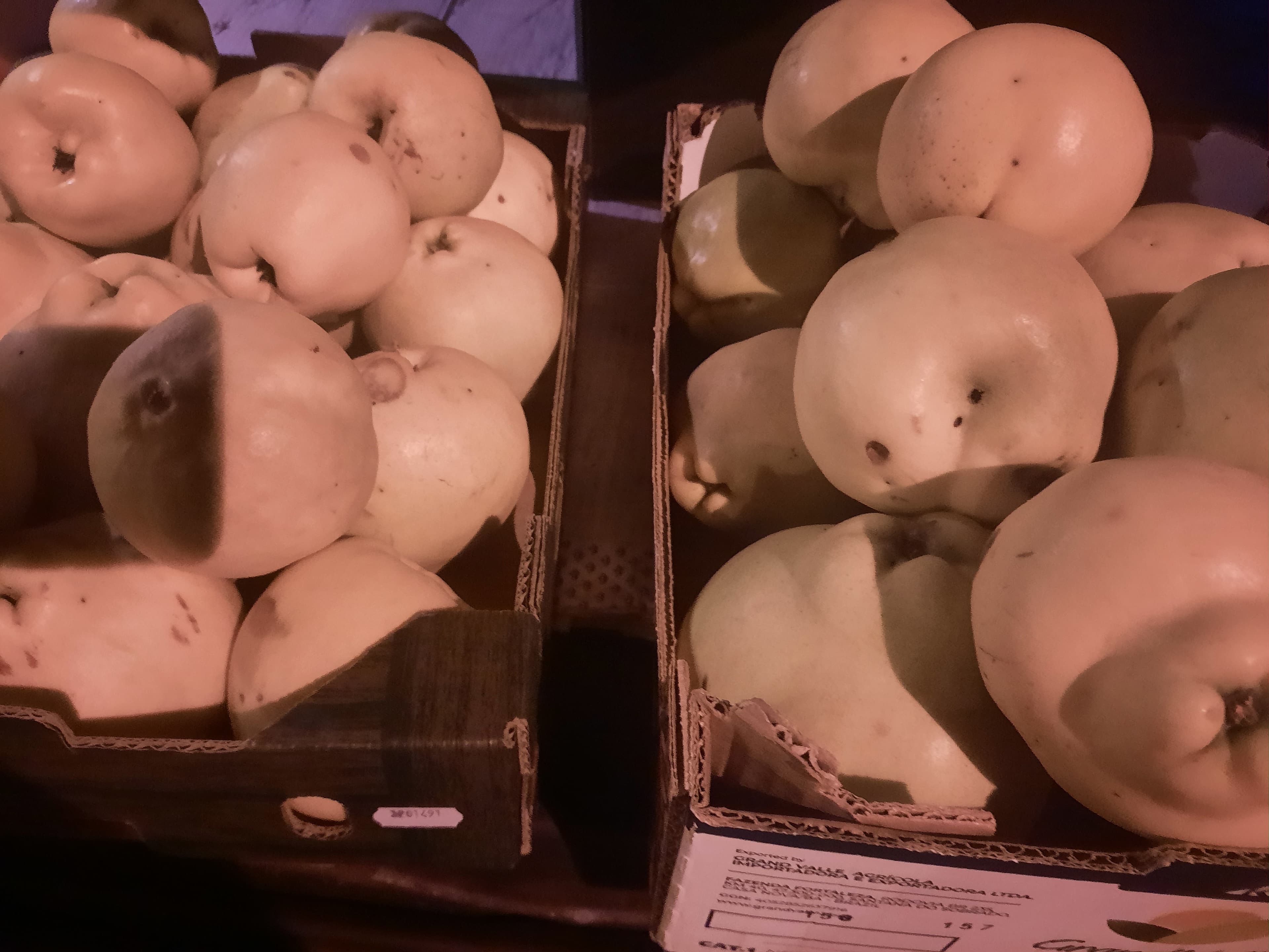 Marmelos de produção caseira