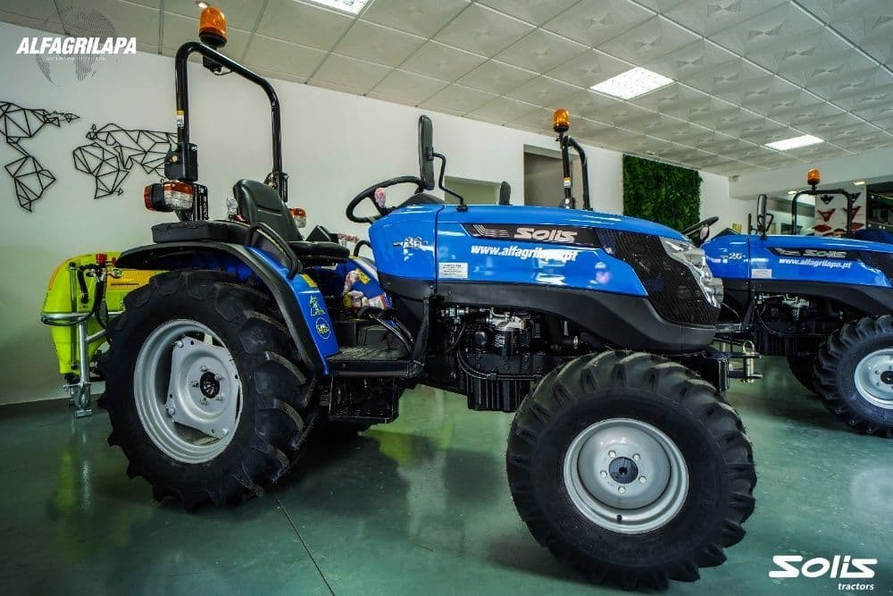 Trator Solis 26 Novo C/5 Alfaias