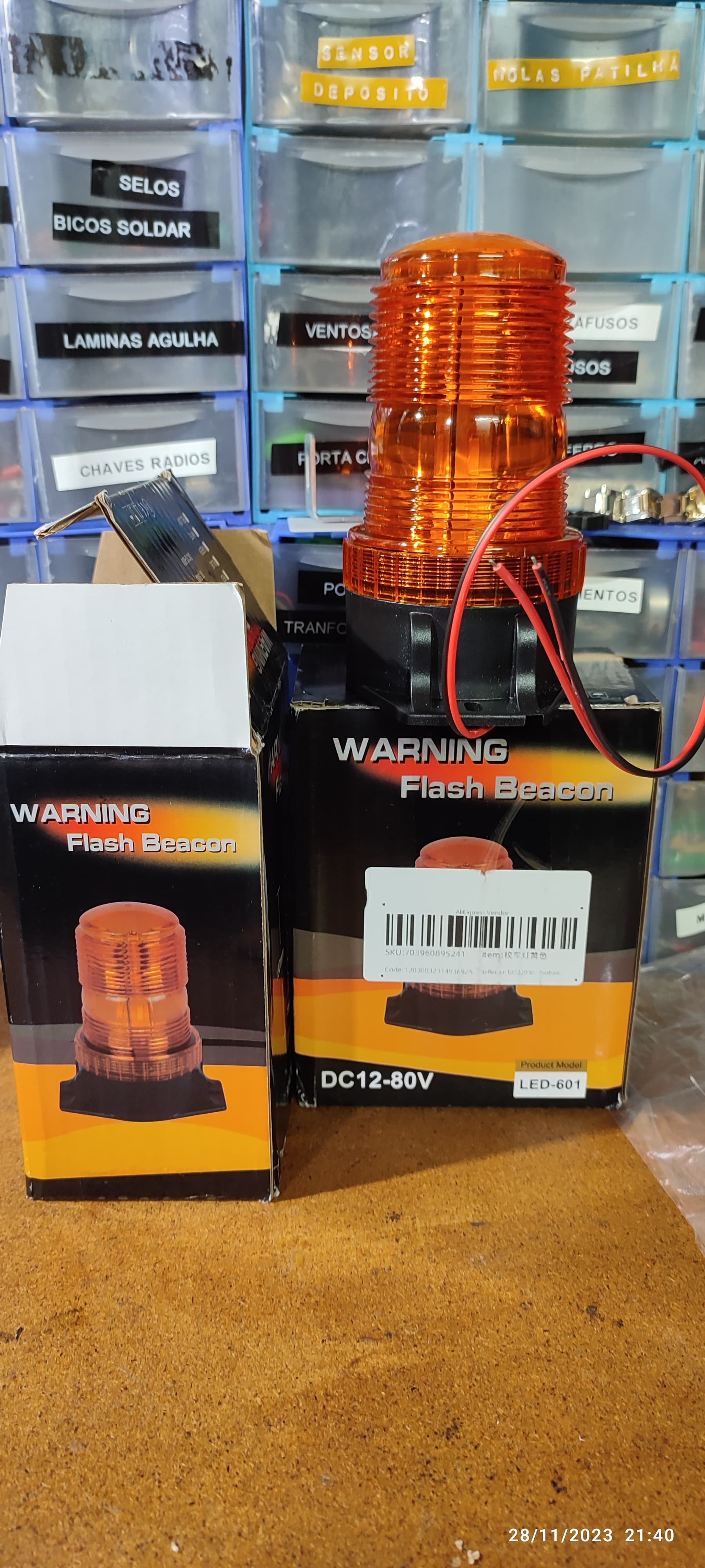 Pirilampos para tractores e outros