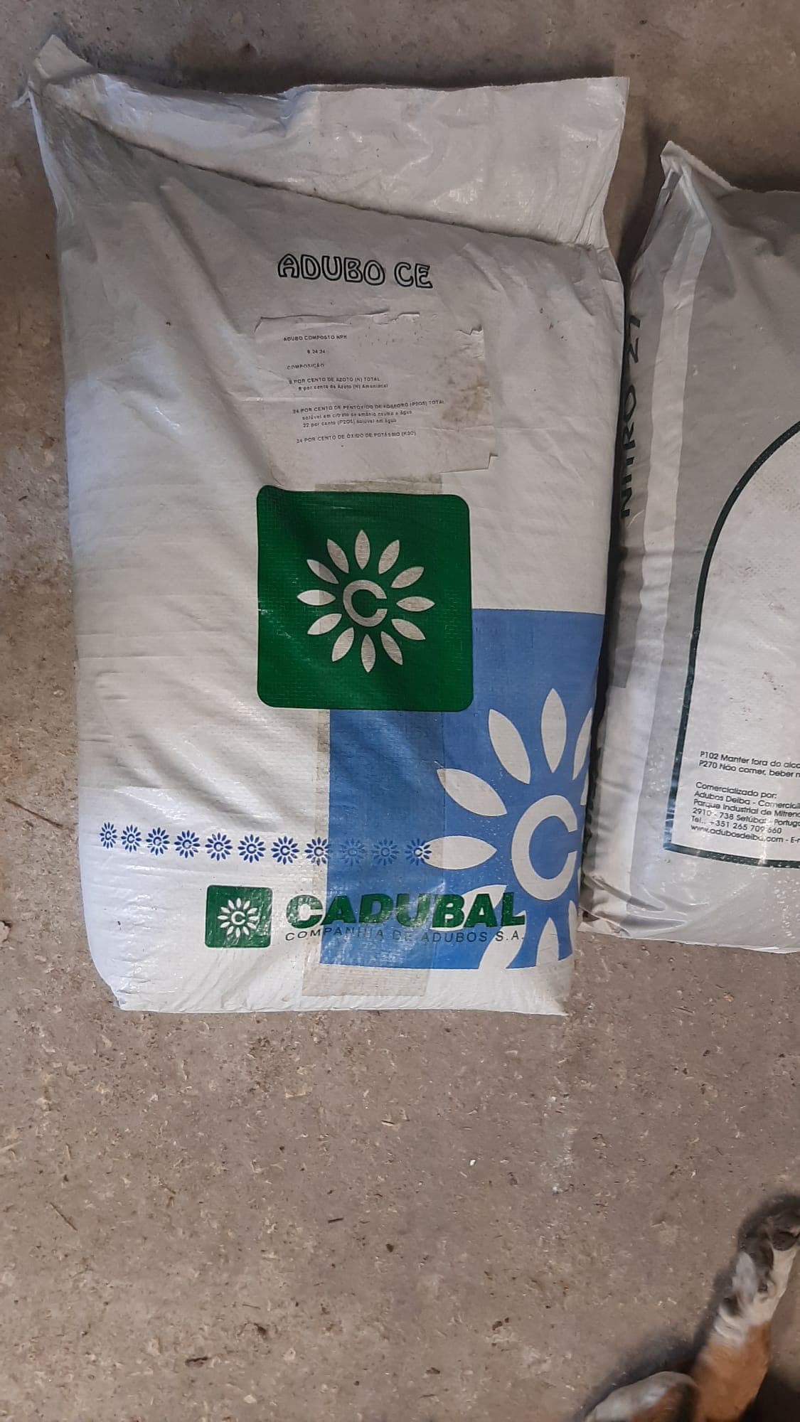 Sacas de Adubo para agricultura
