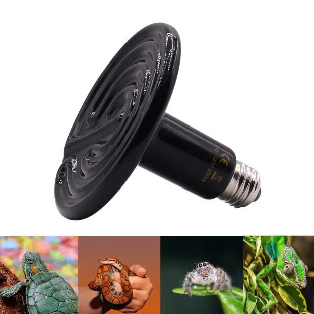 NOVA Lâmpada de Aquecimento em cerâmica 50W - Aquecimento rápido