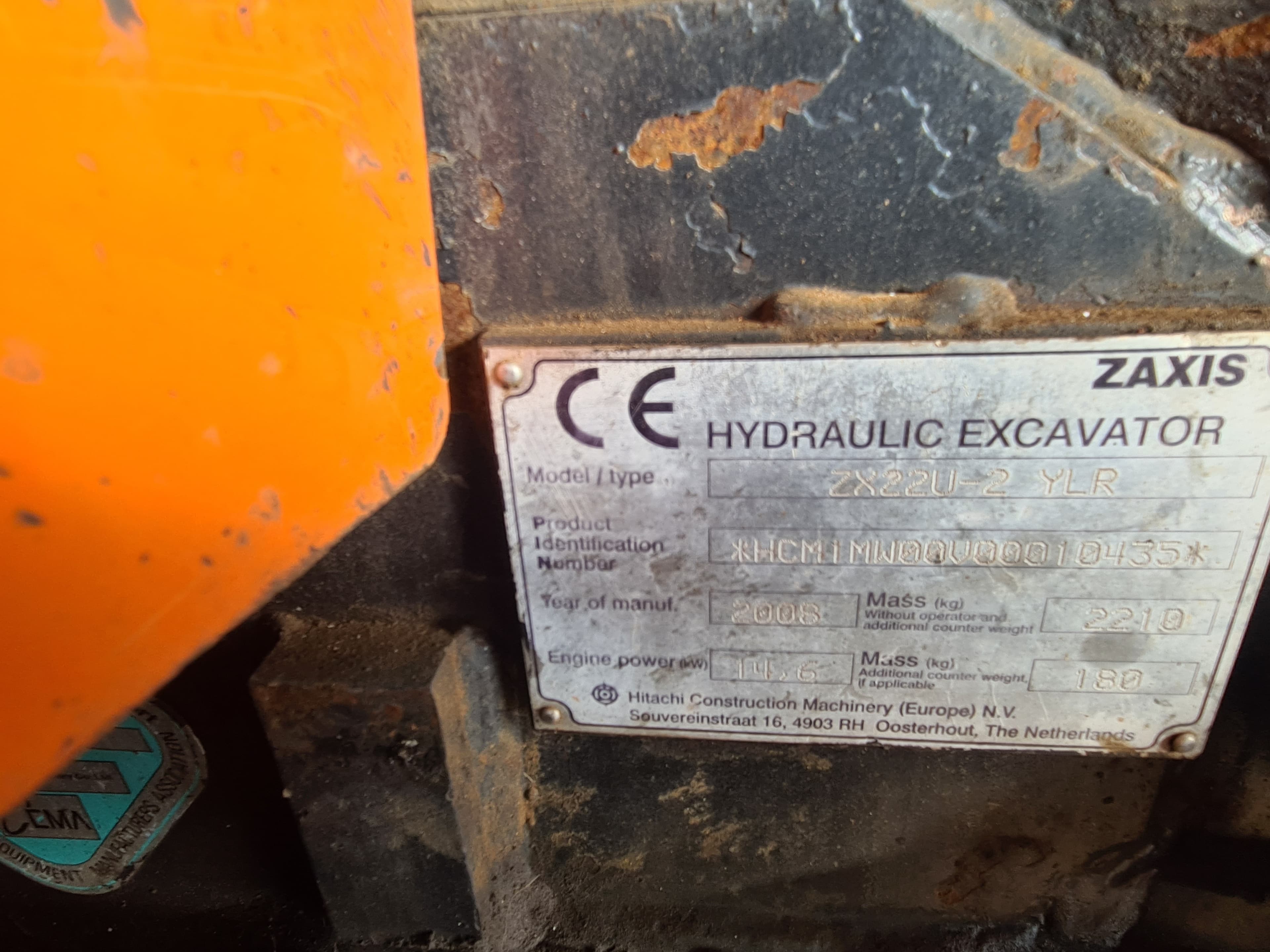 Hitachi zx22