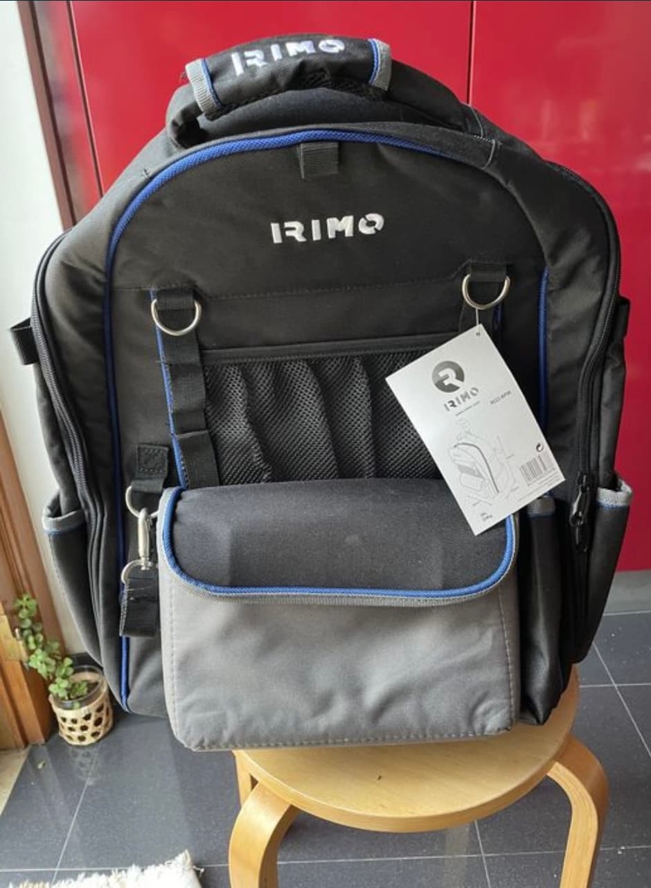 Mochila de ferramentas com rodas