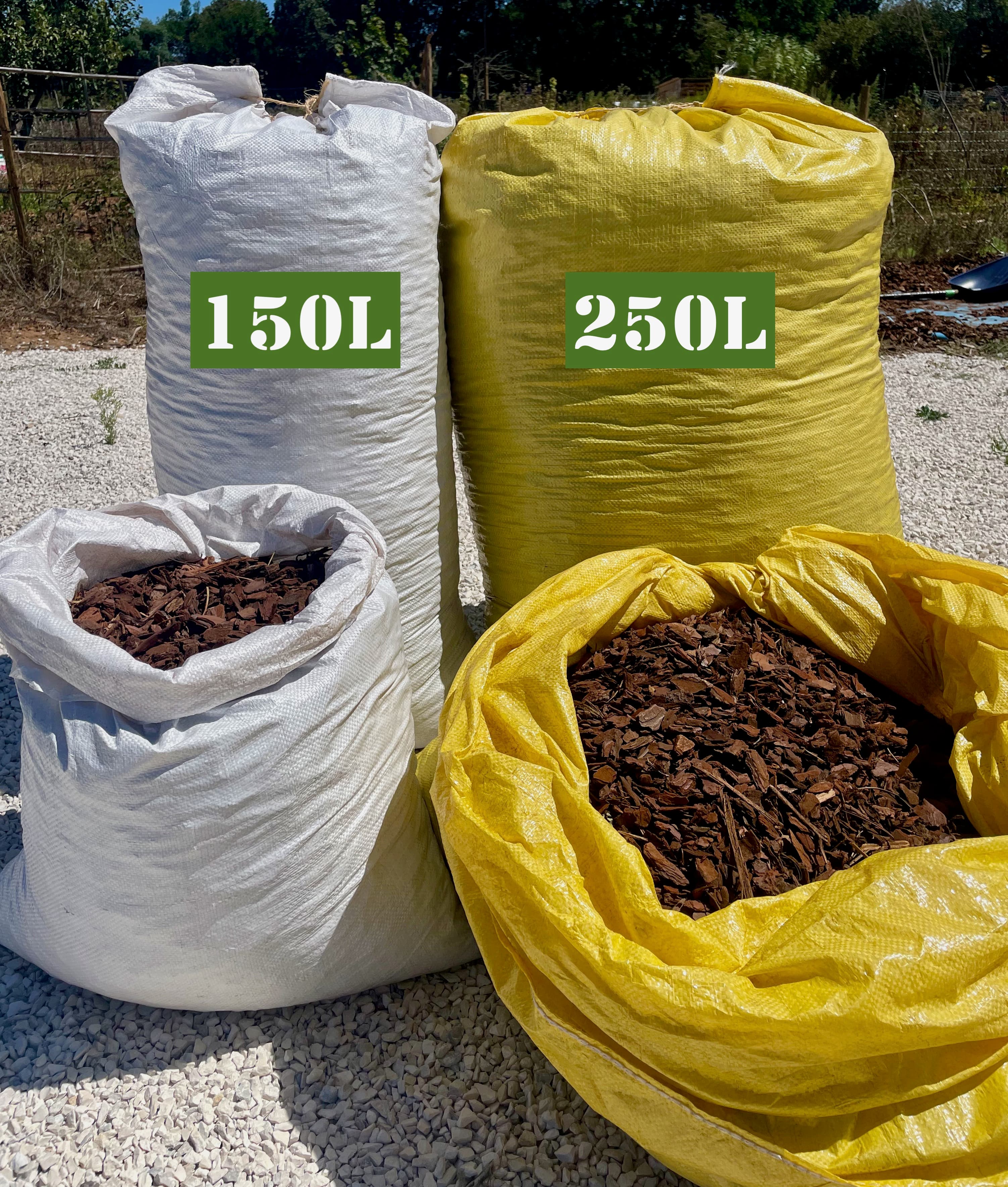 Pine Bark Mulch/ Casca de Pinheiro – com DELIVERY/ENTREGA