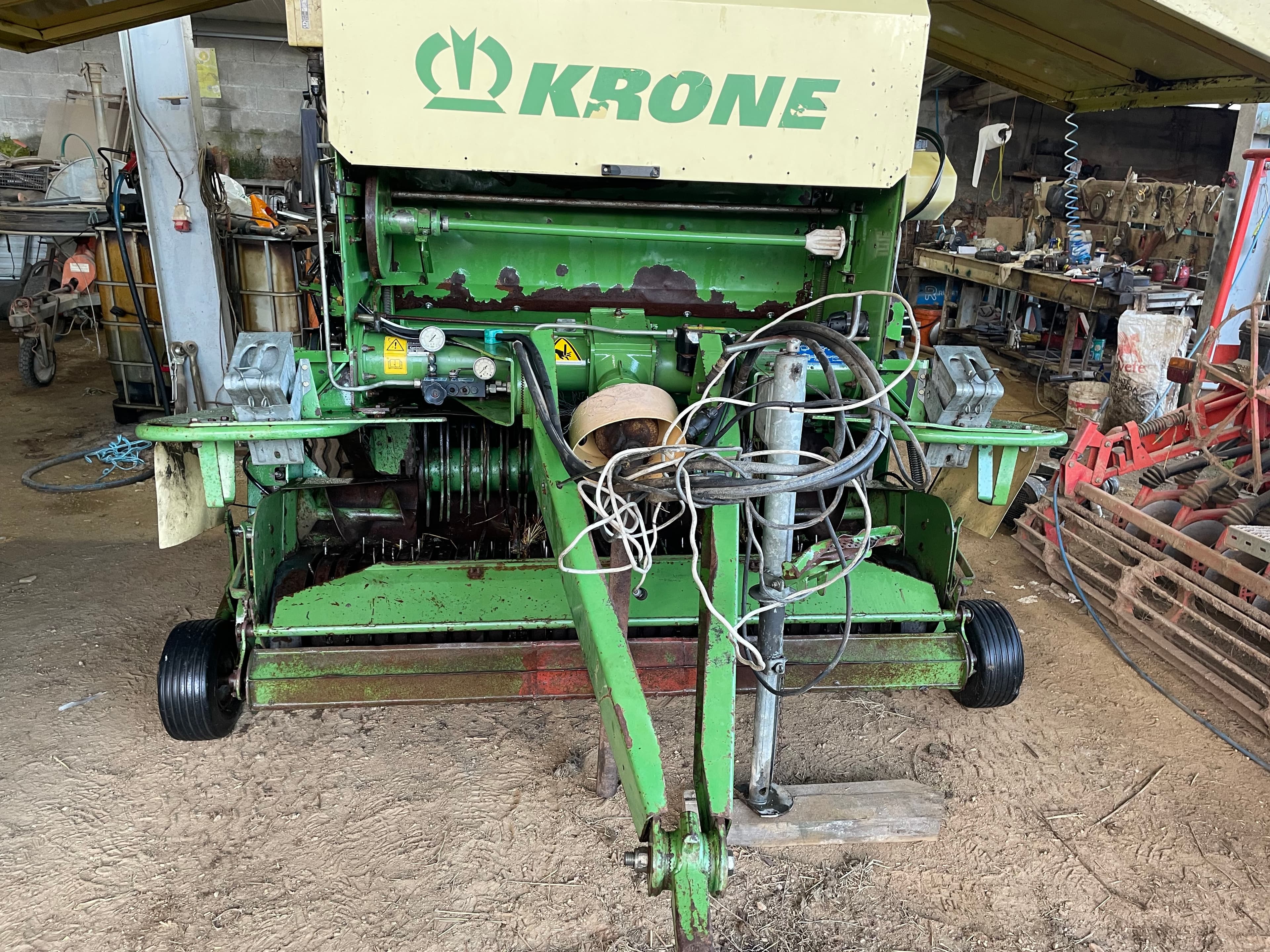 Máquina rolos Krone