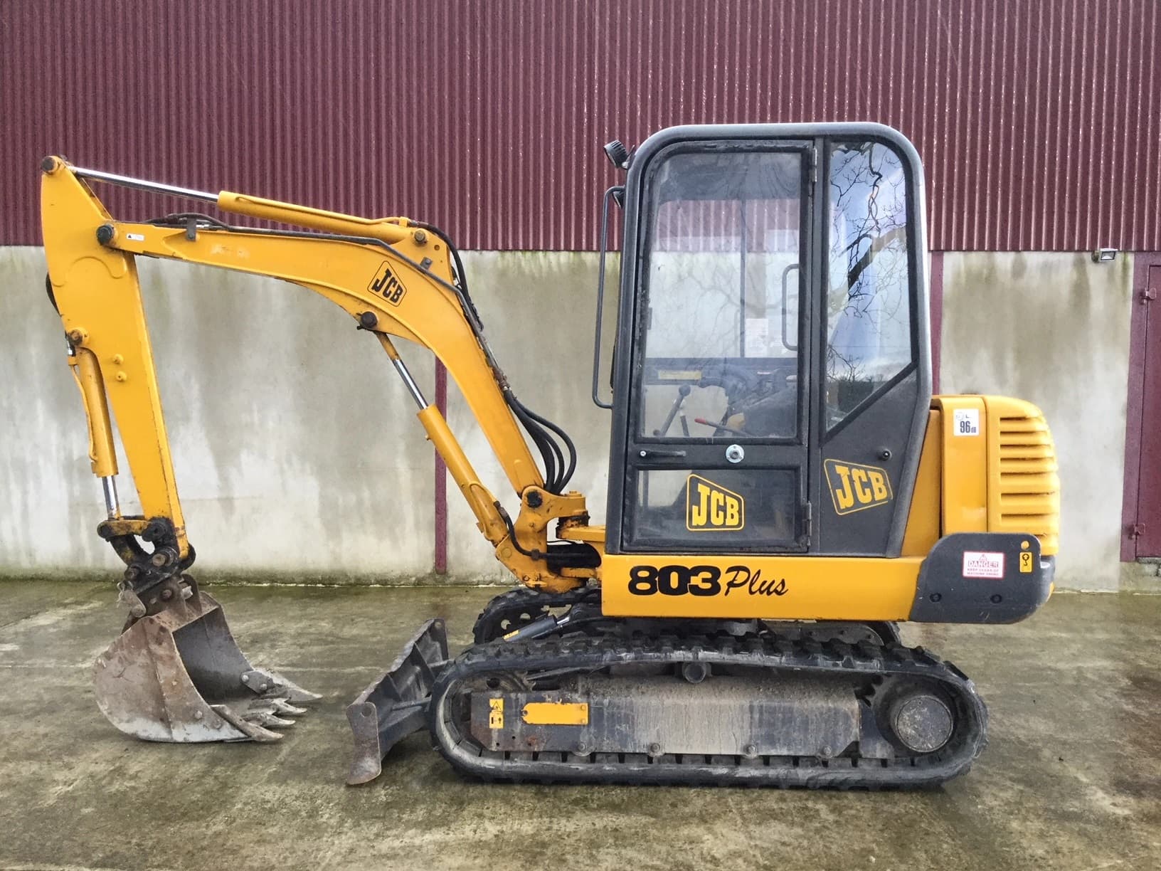 JCB 803, GIRATORIA ANO 1997