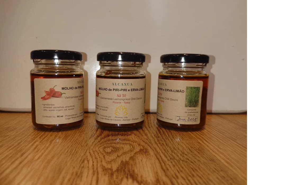 Piri-Piri Molho - Sã Tê - 95 ml - Lote de 5 frascos