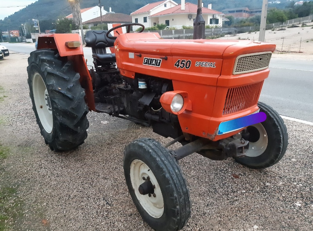Tractor Fiat 450, 45cv, Matrícula,  impecável.