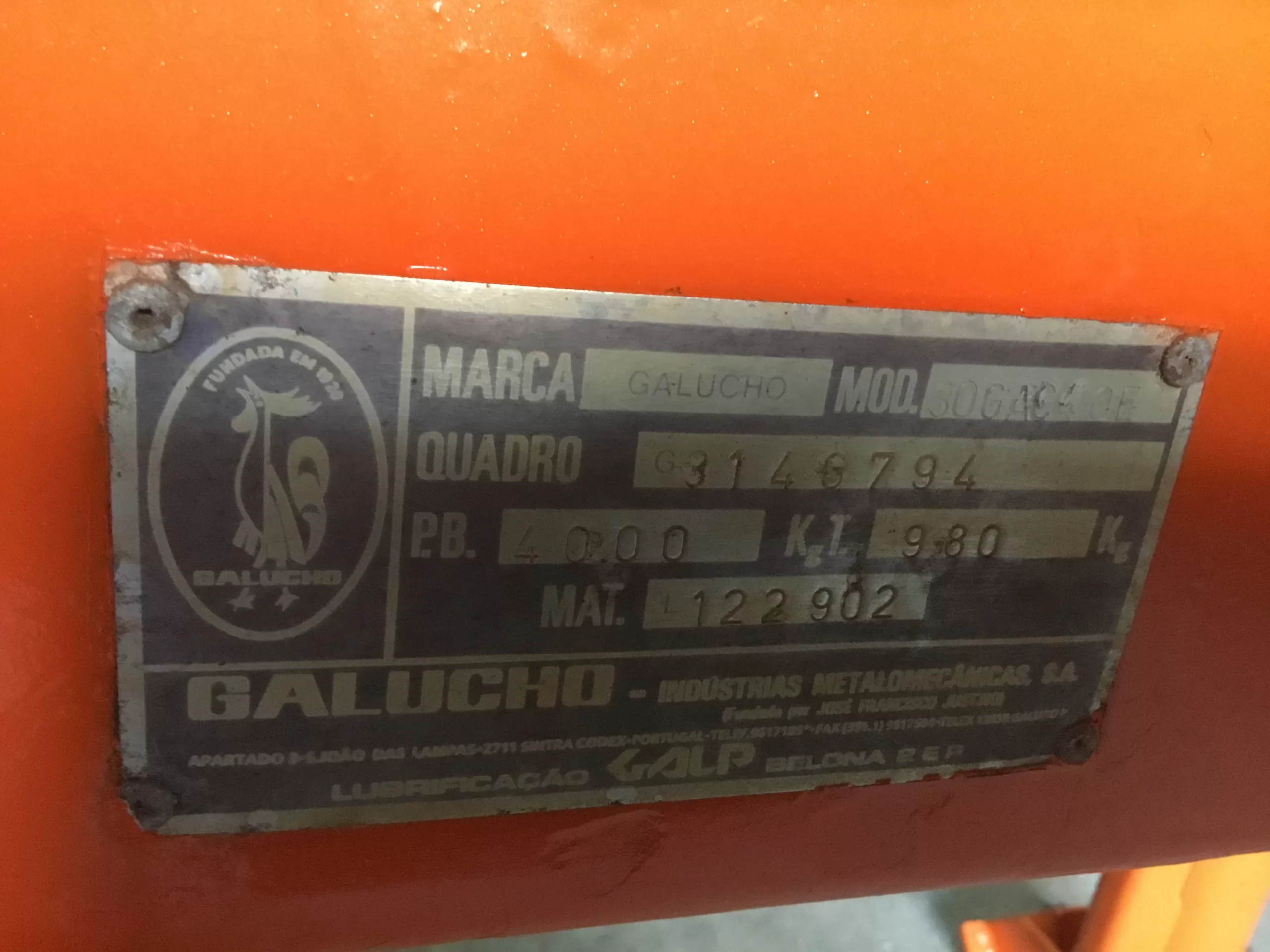 Reboque GALUCHO PB4000