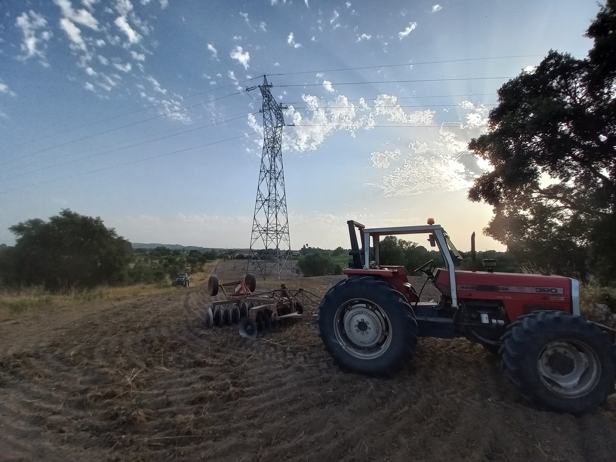 Prestação de serviços agrícolas